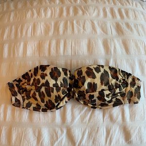 Victoria’s Secret Leopard/Cheetah Print Bikini Top